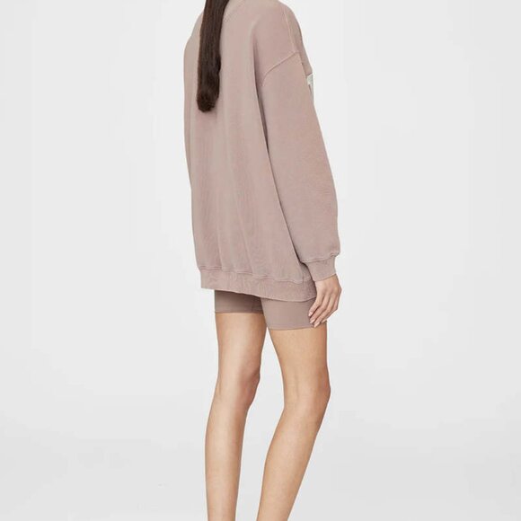 Anine Bing Satin Bing Tyler Sweatshirt - Picture 3 of 9